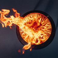 Fire pit MOON 45 with low stand by Höfats