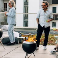 Fire pit MOON 45 with low stand by Höfats