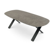 Table céramique ovale extensible CANNES 250/310 cm Les Jardins du Sud