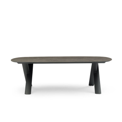 Table céramique ovale extensible CANNES 250/310 cm Les Jardins du Sud