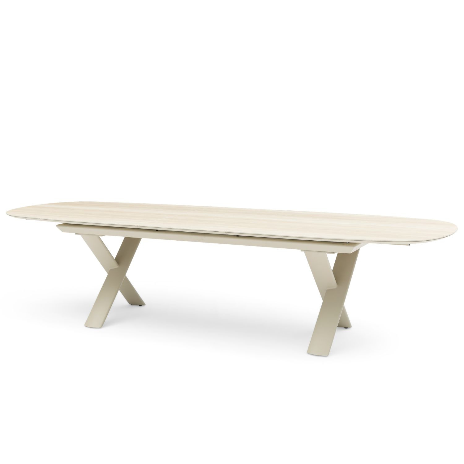 Table céramique ovale extensible CANNES 250/310 cm Les Jardins du Sud