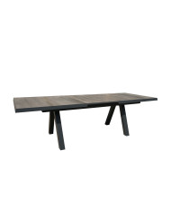 Table balcon extensible AMAKA grise Les Jardins