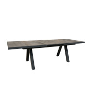 Table céramique PRADO 163/203 cm Les Jardins du Sud