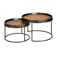 Tables basses avec plateaux CORE Ethnicraft