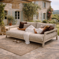 Salon de jardin LIDO en aluminium Les Jardins du Sud