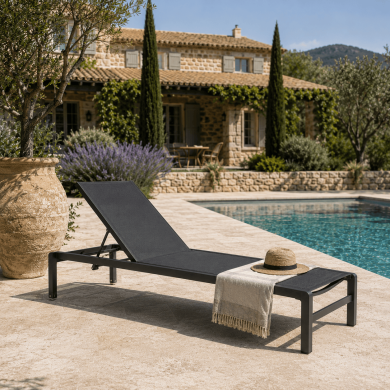 Bain de soleil ROME anthracite Les Jardins du Sud