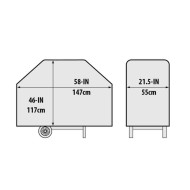 Housse premium BARON / CROWN 4 brûleurs Broil King