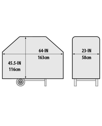 Housse premium BARON 5 brûleurs Broil King