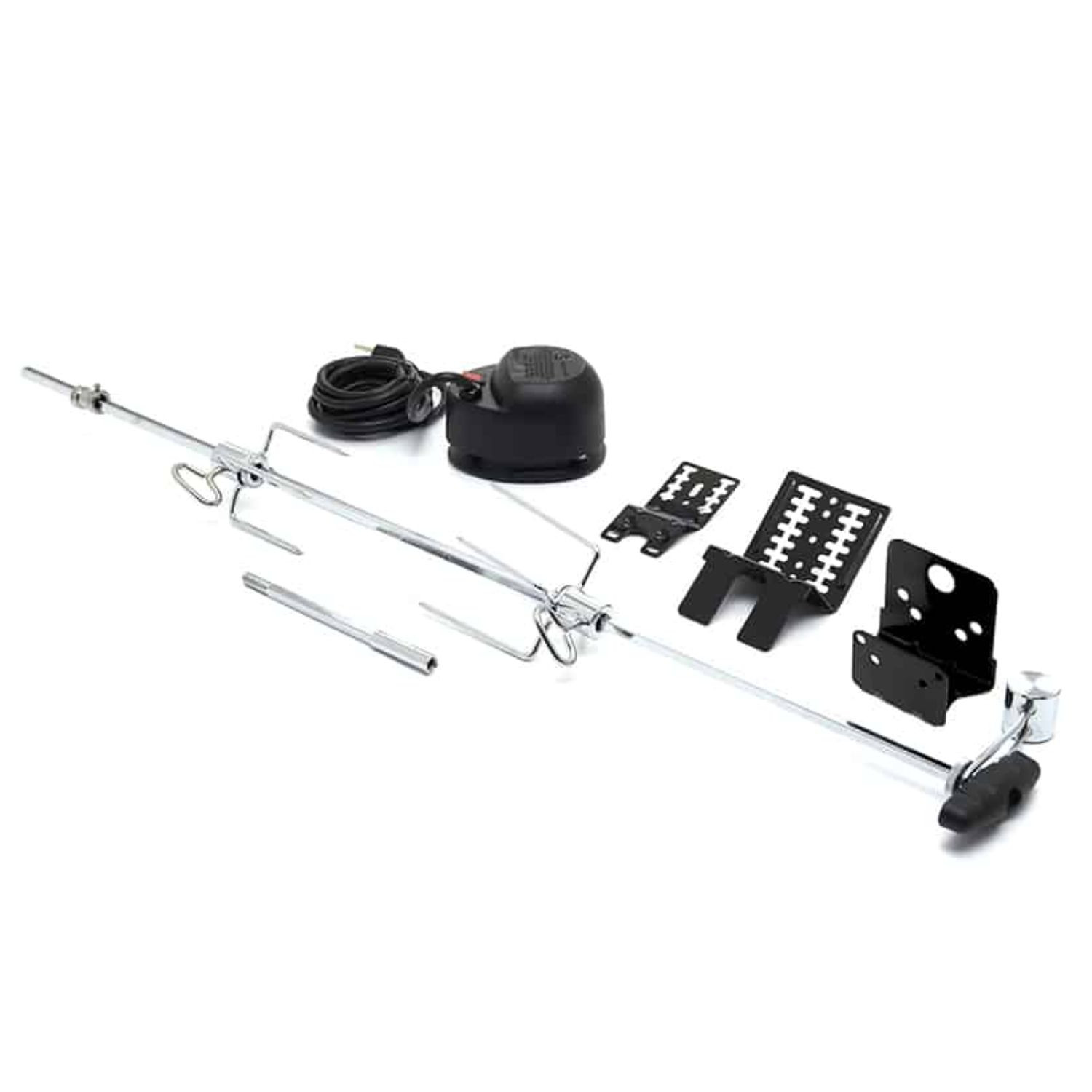 Rotisserie kit with mains-powered motor by Broil King