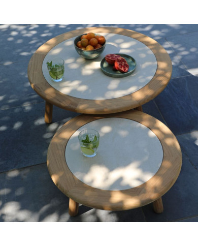 RIVIERA lounge set with 2/3-seater sofa by Les Jardins du Sud