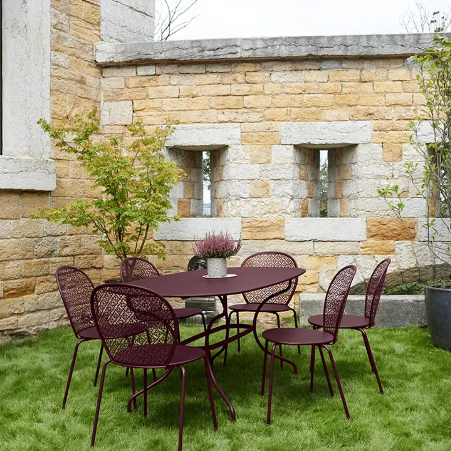 Table ovale OPÉRA + 160 x 90 cm Fermob