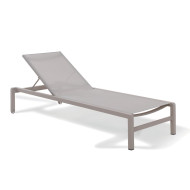 ROME taupe sun lounger Les Jardins du Sud