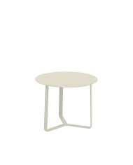 Table d'appoint anthracite Ø44 cm VERONE Les Jardins du Sud