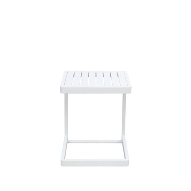 CORAL white coffee table Les Jardins du Sud