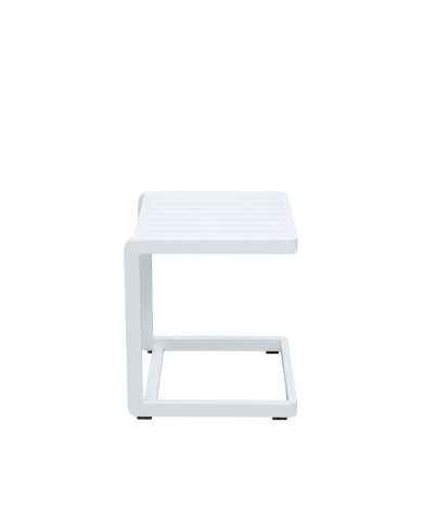 Table basse blanche CORAL Les Jardins du Sud