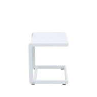 CORAL white coffee table Les Jardins du Sud