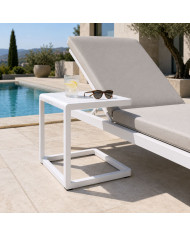 CORAL beige coffee table Les Jardins du Sud