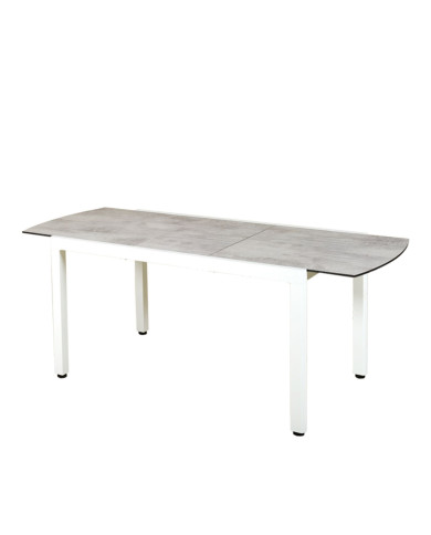 Table balcon extensible AMAKA blanche Les Jardins