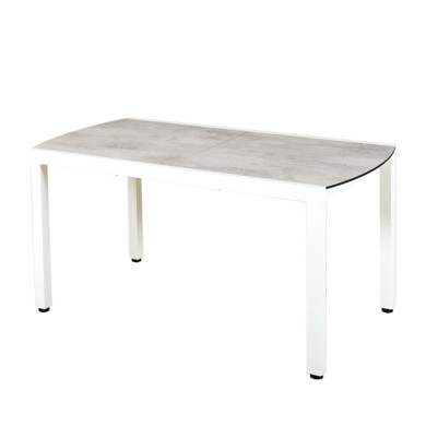 Table balcon extensible AMAKA blanche Les Jardins