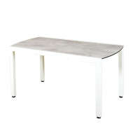 Table balcon extensible AMAKA blanche Les Jardins
