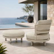 OASIS pouf / footrest Les Jardins du Sud