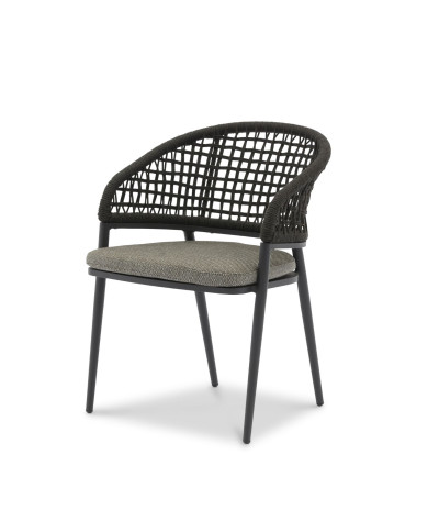 Table extensible CANNES + 4 fauteuils Les Jardins du Sud