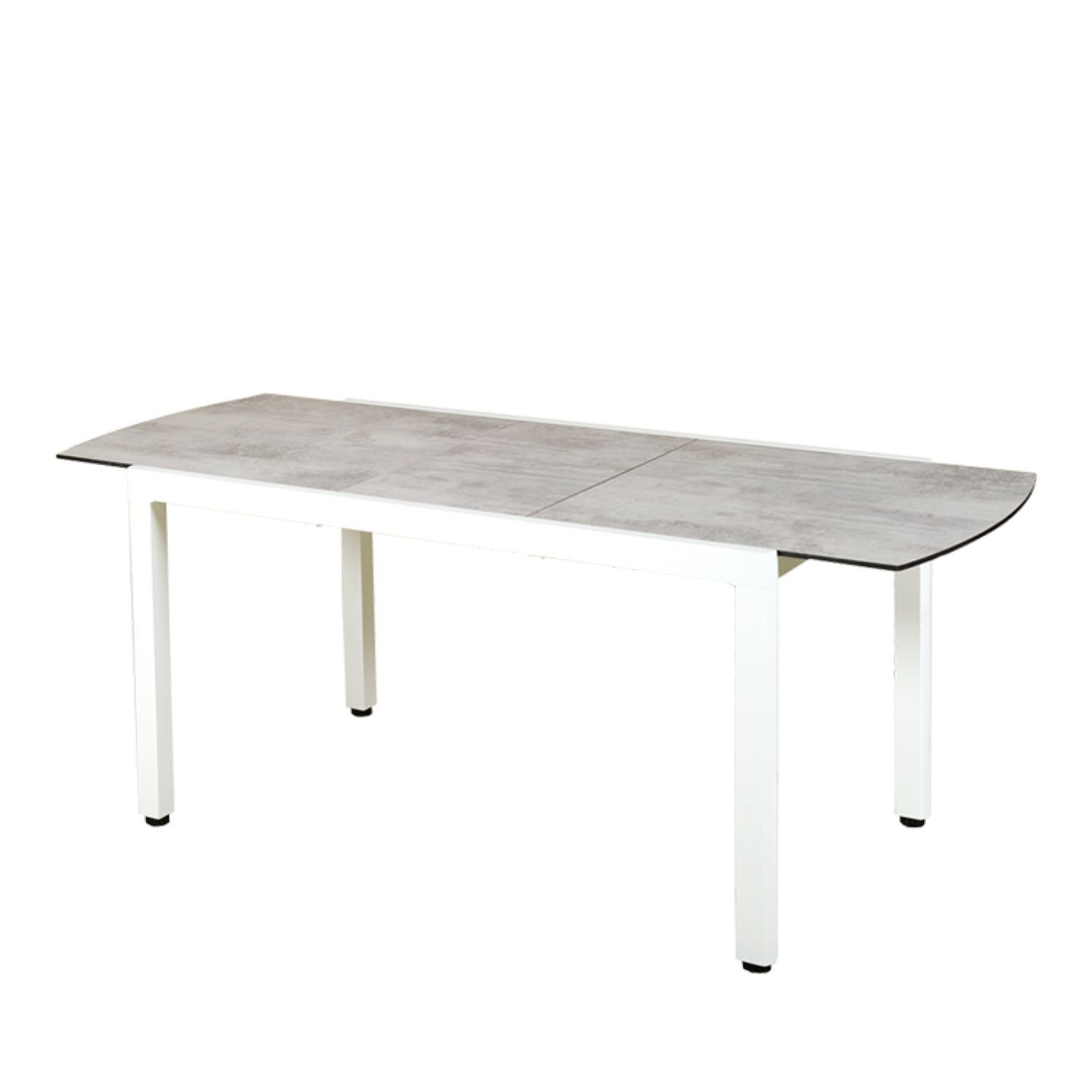 AMAKA extendable balcony table + 4 Les Jardins chairs