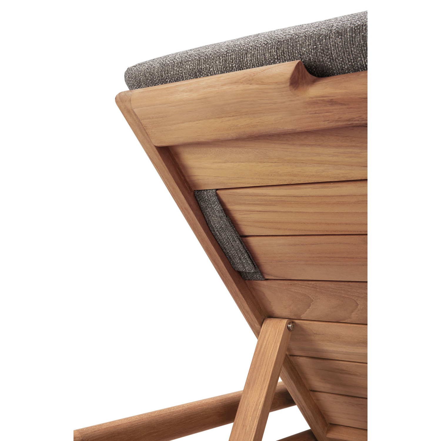 JACK Mocha sunlounger Ethnicraft