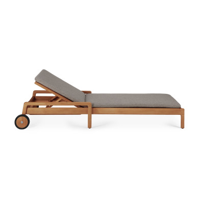 JACK Mocha sunlounger Ethnicraft