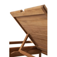 Bain de soleil teck JACK Mocha Ethnicraft