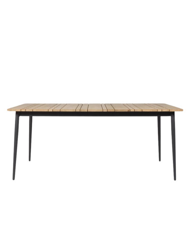 Table LEO Vincent Sheppard + 4 fauteuils LOOP fossil grey