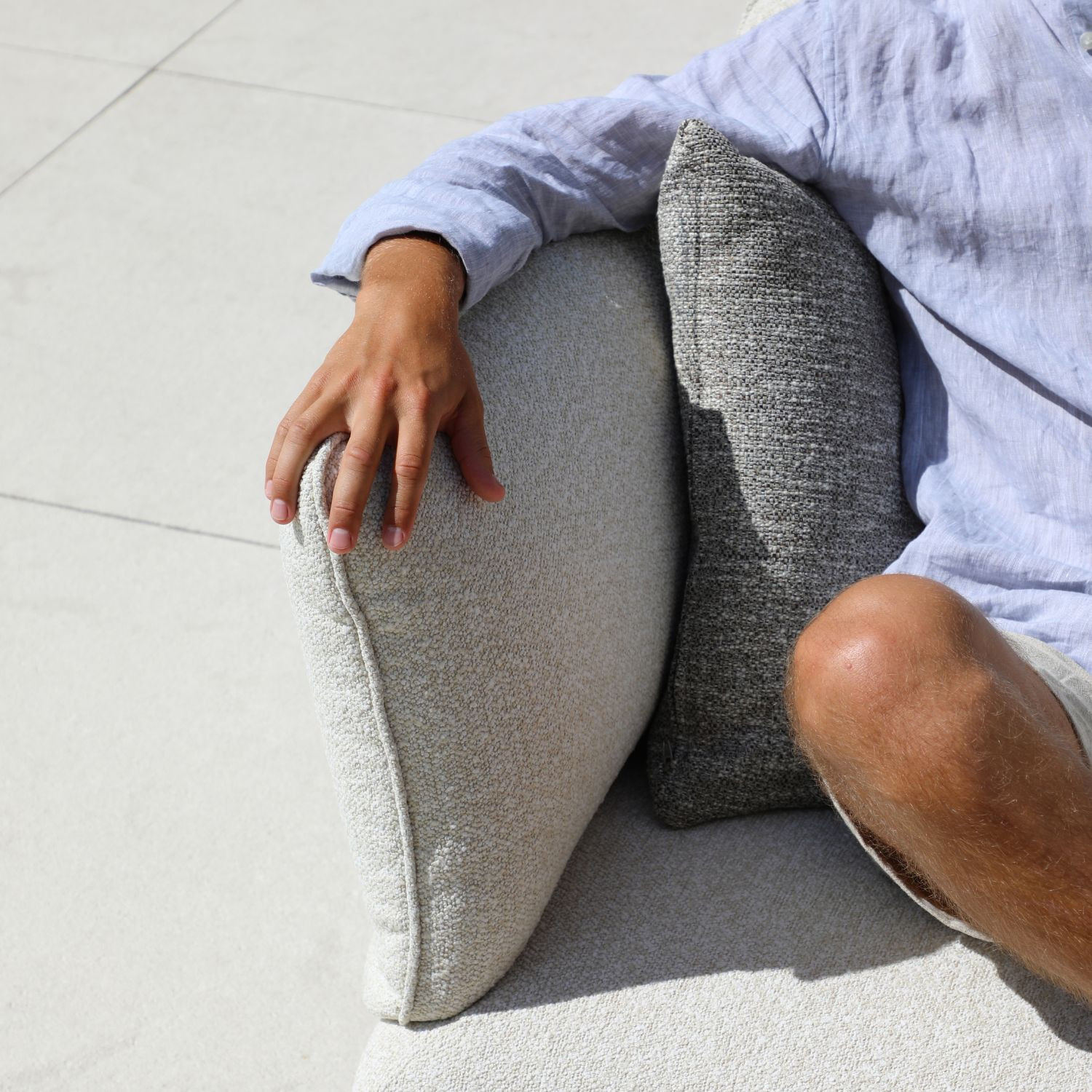 LAGUNA modular garden lounge by Les Jardins du Sud
