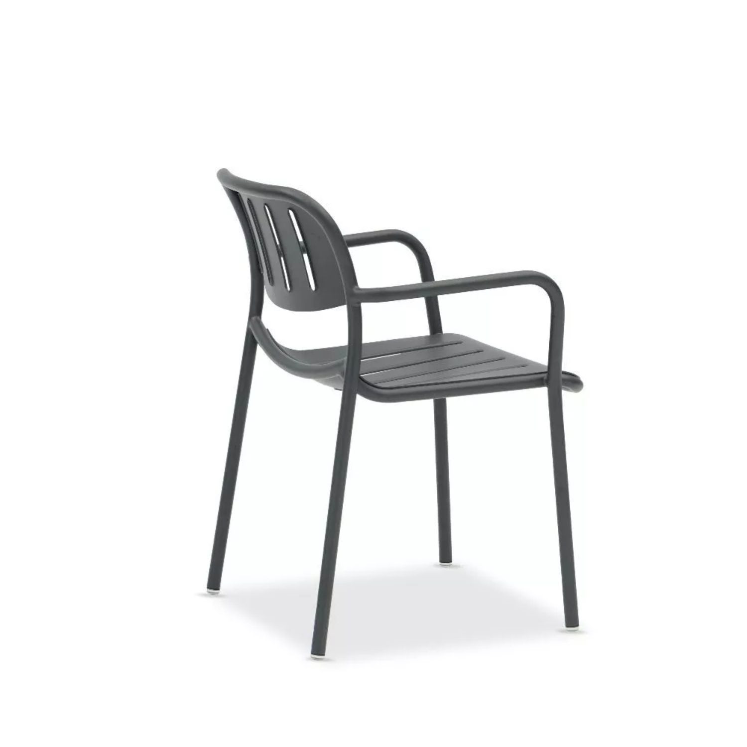SUNNY dark grey armchair by Les Jardins du Sud