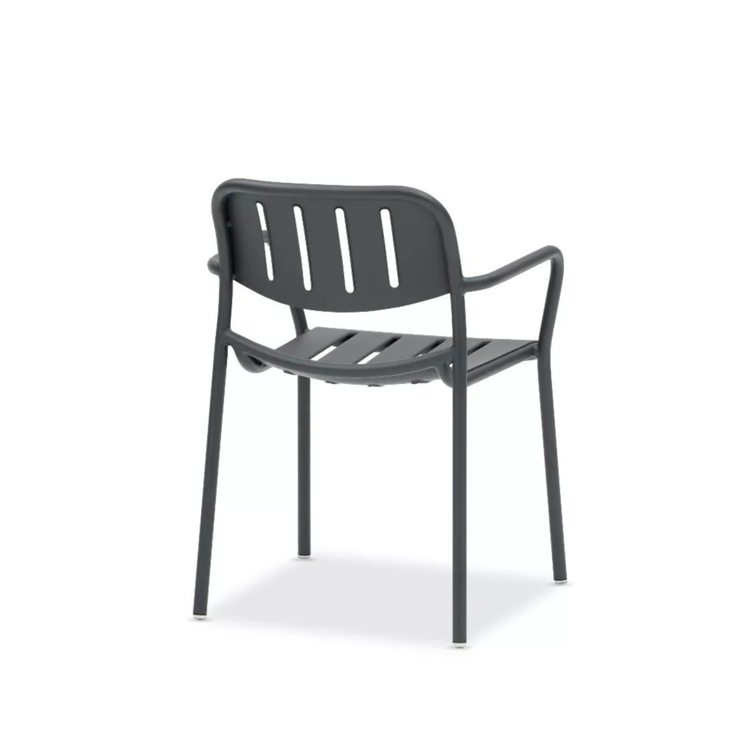 SUNNY dark grey armchair by Les Jardins du Sud