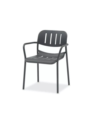 Fauteuil SUNNY anthracite Les Jardins du Sud