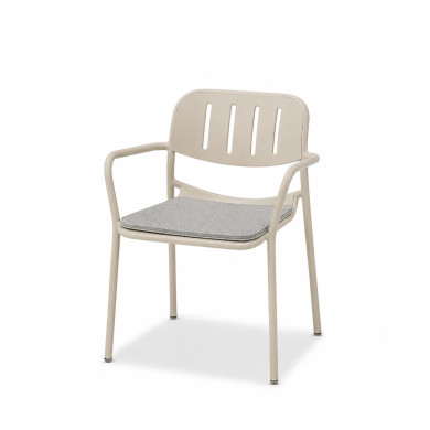 Fauteuil SUNNY beige Les Jardins du Sud
