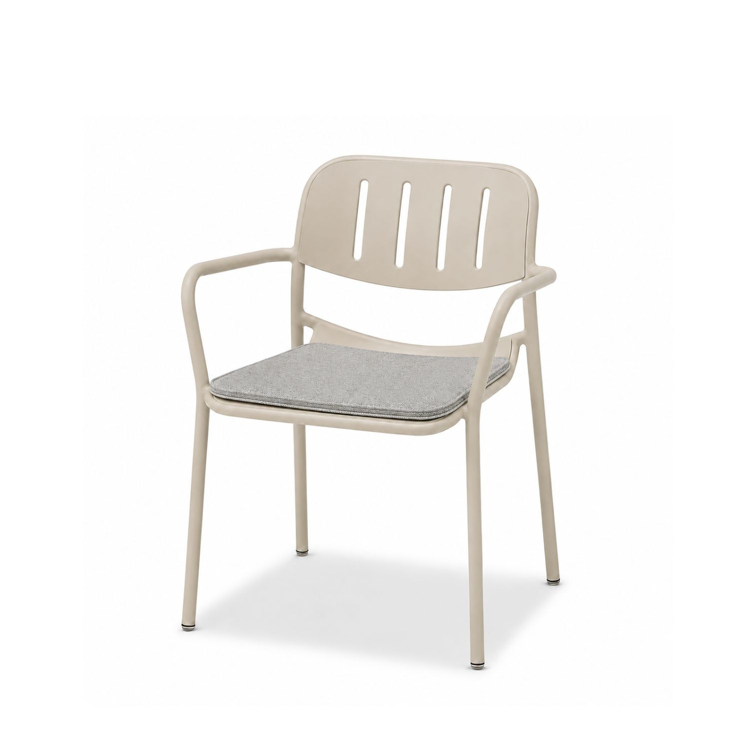 SUNNY beige armchair by Les Jardins du Sud