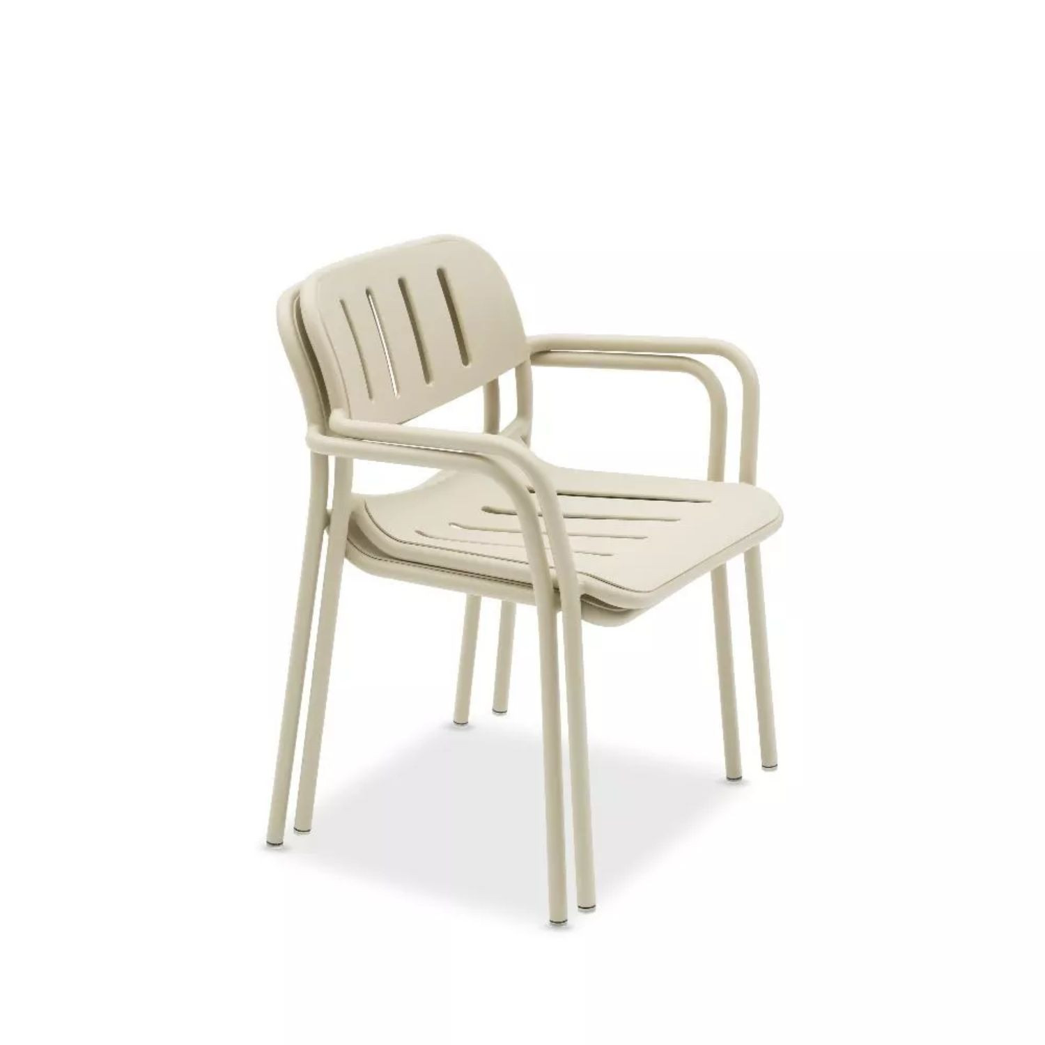 SUNNY beige armchair by Les Jardins du Sud