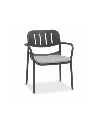 Fauteuil SUNNY anthracite Les Jardins du Sud