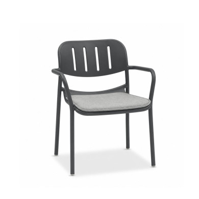 Fauteuil SUNNY anthracite Les Jardins du Sud