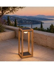 Lampe de table solaire STELLA (S) Les Jardins du Sud