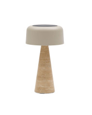 TERRA stone cone GM solar lamp Les Jardins du Sud