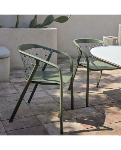 Fauteuil empilable CHESTER Les Jardins