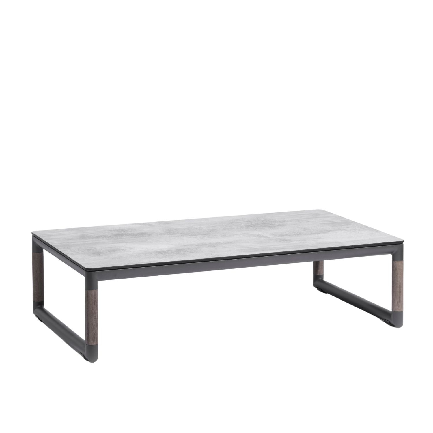 Salon de jardin BASTINGAGE anthracite Les Jardins