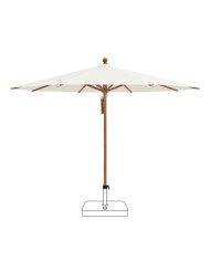 Parasol rond PIAZZA® Ø250 cm Off White Glatz