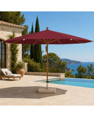 Parasol PIAZZETA 200 x 200 cm Emu