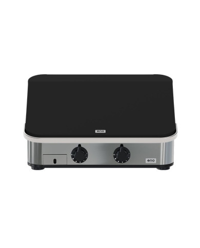 Plancha gaz ENOSIGN 65 inox ENO avec couvercle noir