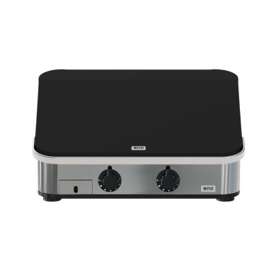 Plancha gaz ENOSIGN 65 inox ENO avec couvercle noir
