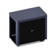 ACHILLE Navy trolley with curtain ENO
