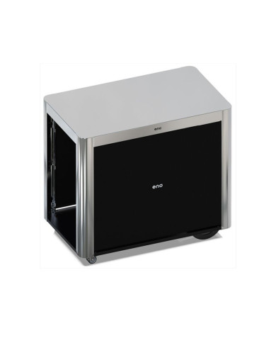 ACHILLE stainless steel trolley with curtain ENO